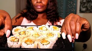 SUSHI ASMR Eating Pickle Chips Intense+Using My Hands screenshot 4
