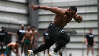 Adin Huntington Pro Day (4.64 40 Yard Dash)