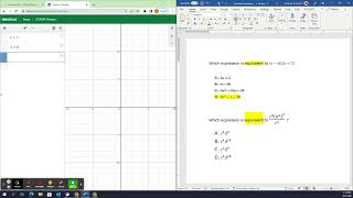 Desmos - Ctrl Var Calculator Skill for Equivalence
