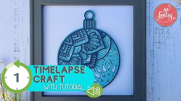 🔥 How to Assemble 3D Layered Paper Mandalas (Timelapse with Tutorial)