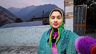 आज तो कुछ ज्यादा ही चिंता हो गई थी 😐 || Preeti Rana || Pahadi Lifestyle Vlog || Triyuginarayan