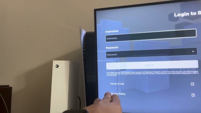 How To Login to Xbox / PC Roblox Account On PS4 / PS5 