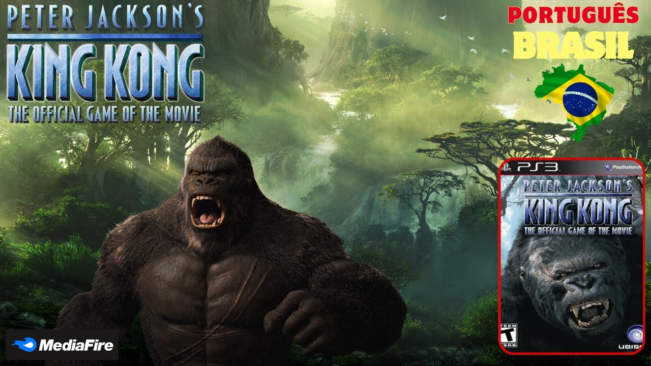 King Kong para ps3 em PT-BR midia-fire pkg (Grátis)