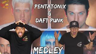 PENTATONIX - DAFT PUNK MEDLEY REACTION These Harmonies Are Unreal