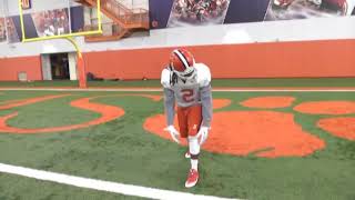 2014 Clemson University Wide Receiver Drill Tape