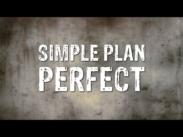 Simple Plan - Perfect (Lyrics) class=