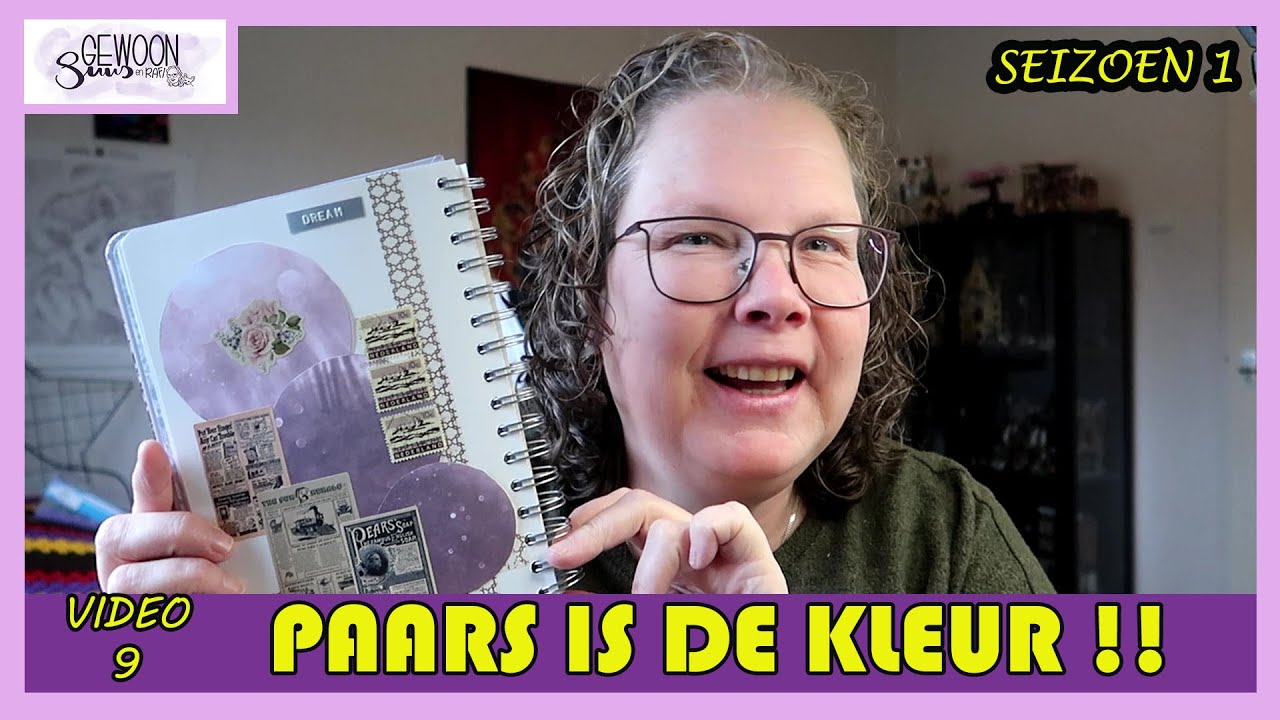 VANDAAG is PAARS aan de BEURT | knutsel 9 - YouTube