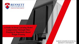 Deep Learning Compression Technique Through Pruning | Research Project | Bennett University