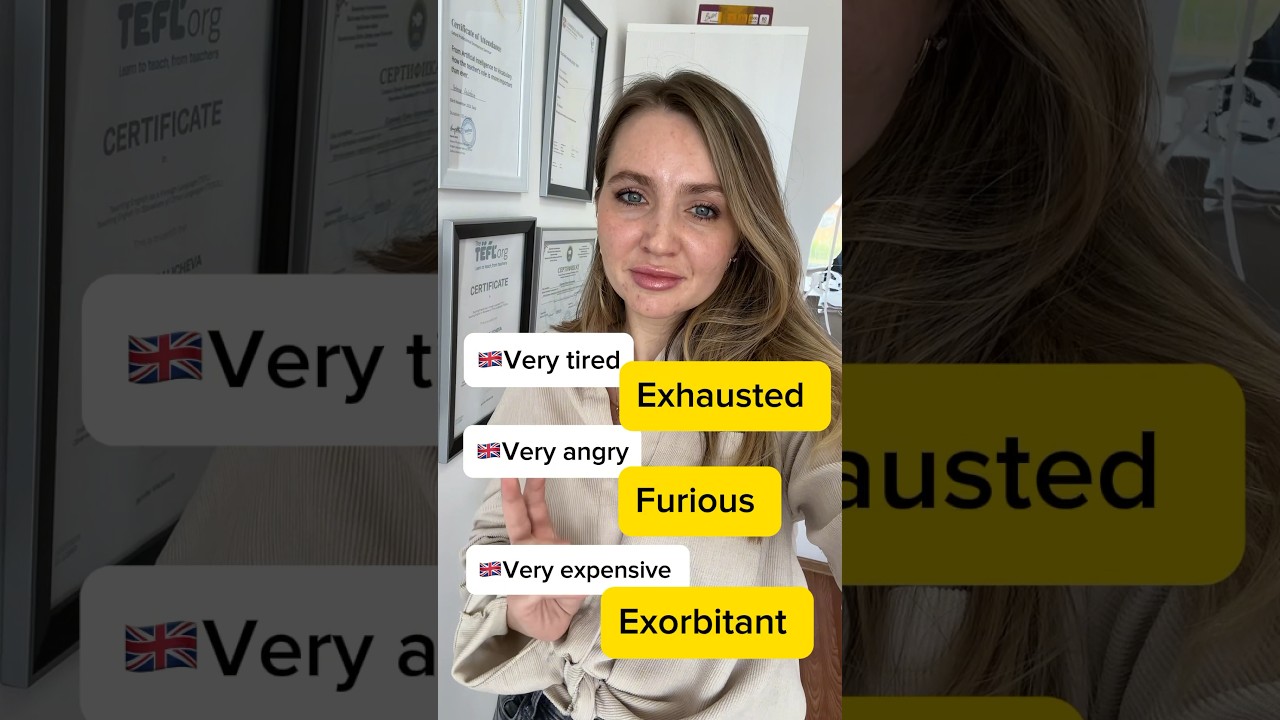 🇬🇧Extreme adjectives 