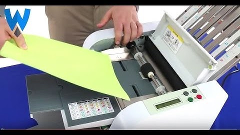 WBBM 98M Paper Folding Machine