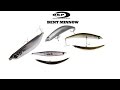 Воблер OSP Bent Minnow. Подводная съемка. Hard Lure OSP Bent Minnow. Underwater