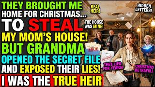 My Family Invited Me Home to Sign Away Mom’s House—Then Grandma Opened a Secret Folder