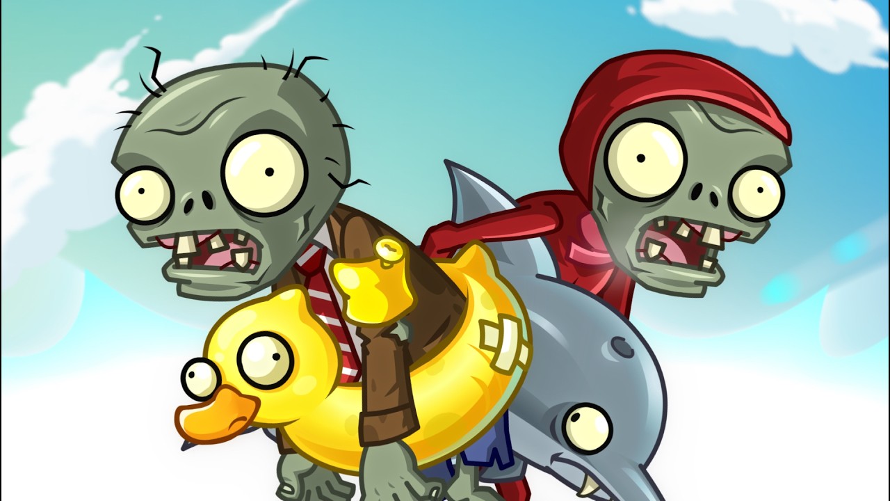 [PREVIEW] Dolphin Rider & Ducky Tube Zombie Return In 2C !| Plants Vs ...