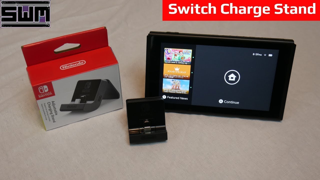 A Nintendo Switch First Party Charge Stand Tech Wave Youtube