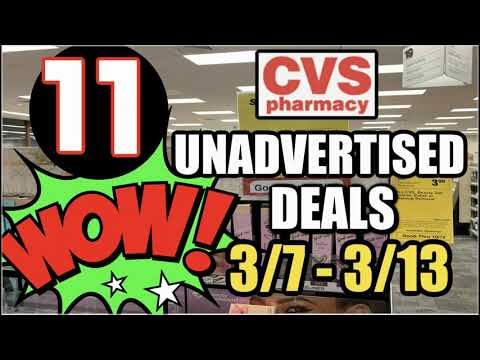 CVS UNADVERTISED DEALS (3/7 – 3/13) | UPDATES& MORE!