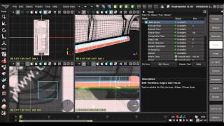 Modeling a car in RaySupreme 3D - Part 4 Working on the Sides 2