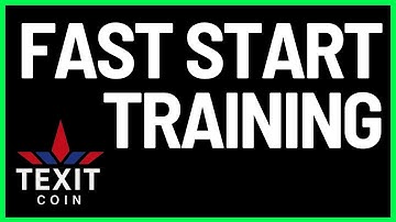 🚀 Texit Coin Fast Start Training