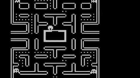 Arduino Pac-Man work-in-progress