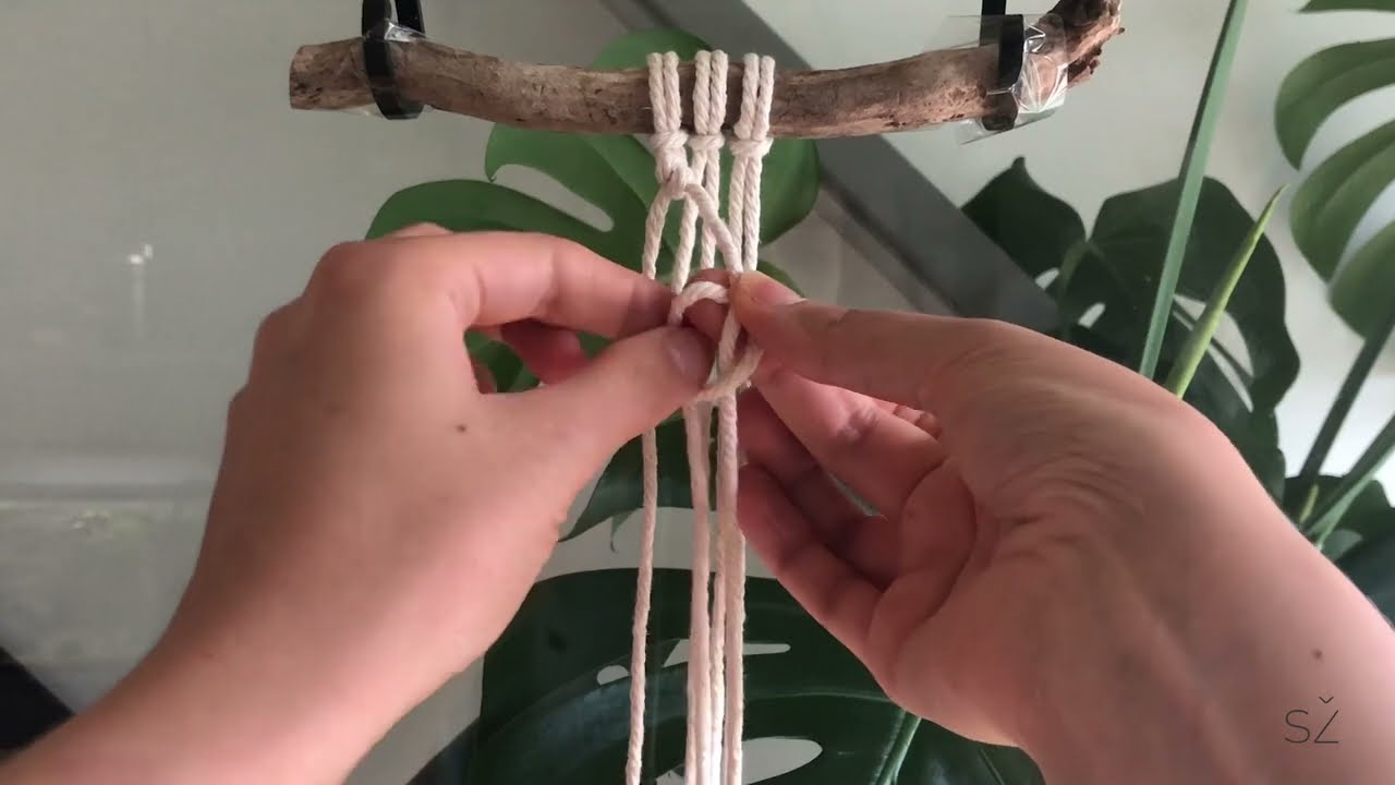 Studio Ziga Diagonal Clove Hitch Knot Tutorial YouTube