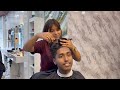 SCHOOL BOY HAIRCUT BY GIRL BARBER || KOLKATA FEMALE BARBER || MISS BARBER 