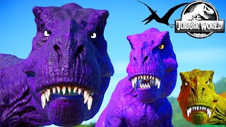 Jurassic World Evolution Mods - All Dinosaurs vs Humans Battle Arena Dinosaurs Fighting