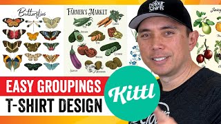 Use Kittl to Make Group Designs for Print on Demand | Full Tutorial