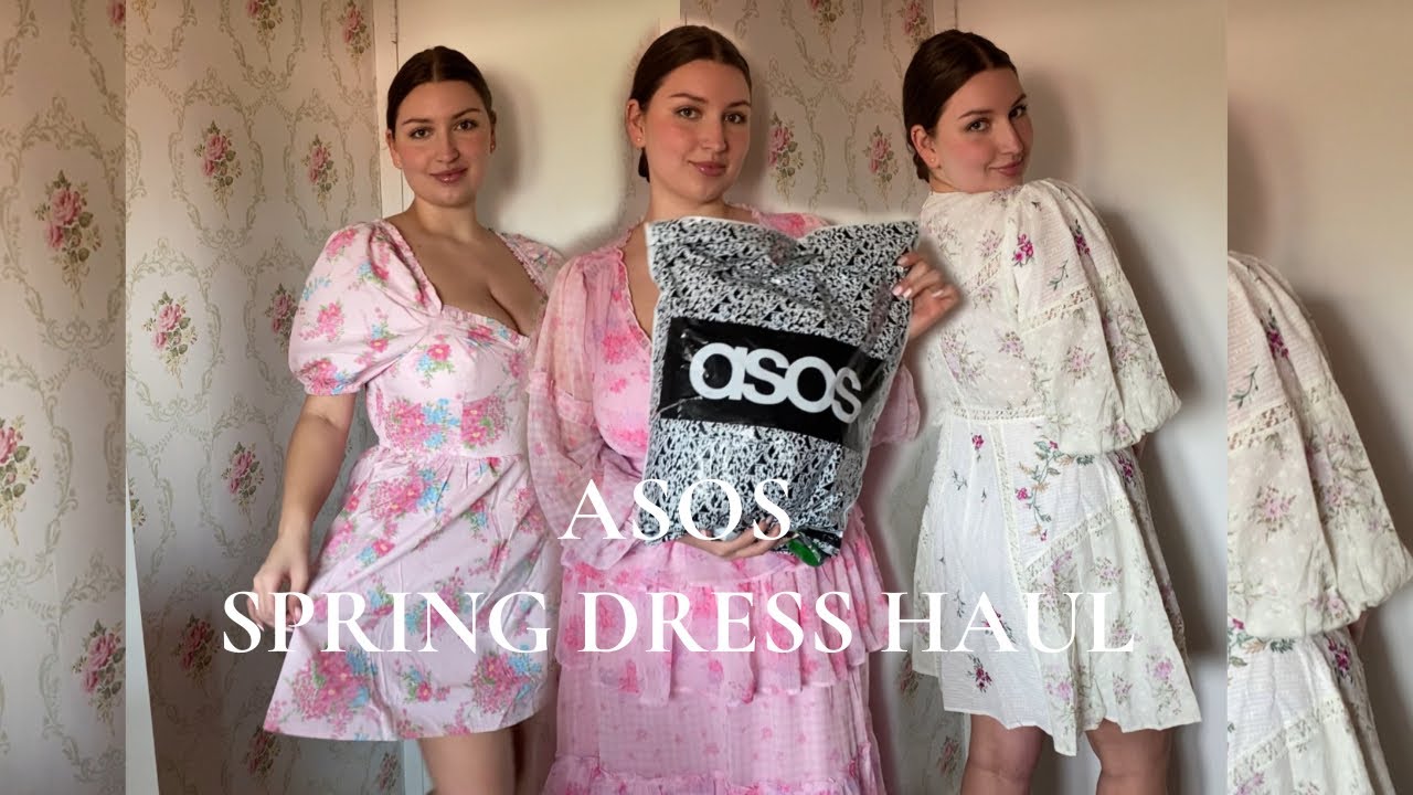 ASOS girly spring dress HAUL