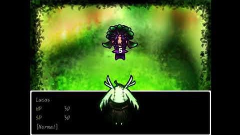 【RPGXP】Lucas fighting (test)