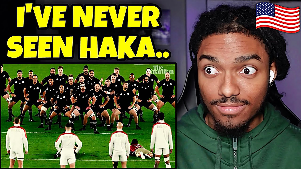 AMERICAN REACTS to The Haka for the FIRST TIME! | All Blacks vs England