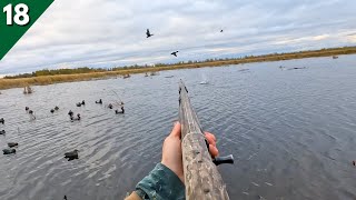 Duck Hunting 2023 | They Decoyed In Way TOO CLOSE.. (Mixed Bag)