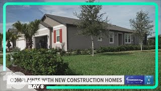 Over 100 lawsuits connected to company building homes in Tampa Bay area