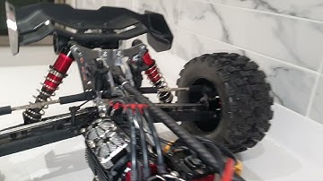 Arrma Kraton EXB Super Build update. Titanium chassis and towers.
