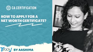 How to Apply Net Worth Certificate for Visa Application , Bank Loan | Net Worth Certificate by a CA