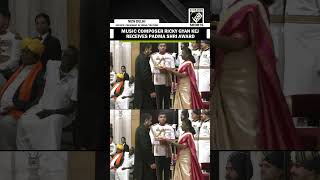 Music Composer Ricky Gyan Kej receives Padma Shri Award President Droupadi Murmu