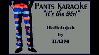 HAIM - Hallelujah [karaoke]