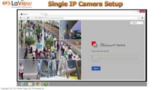 How To Setup LaView USA Single IP Camera, Setup All LaView IP Camera Models Onvif-S Net Worth