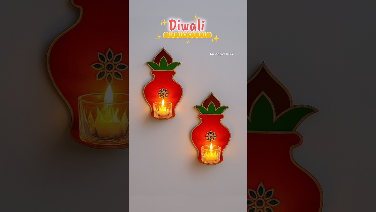 DIY diwali decoration at home ✨ 