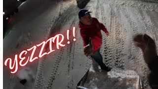 SNOW STORM PLOWING WITH CARLITO WE GOT THIS 💪🥶