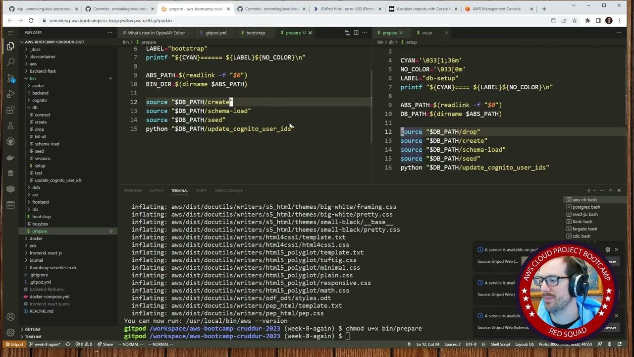 Week 8 Implement Migrations Backend Endpoint and Profile Form YouTube