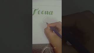  Calligraphy  @Art_Crafts_Closets #calligraphy #songs #tamilsongs #teena @dream_you_like
