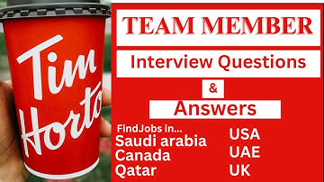 Interview met Tim Hortons: Leer de 20 essentiële vragen en antwoorden