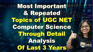 Most Important & Repeated Topics of UGC NET Computer Science Through Detail Analysis Of Last 3 Years