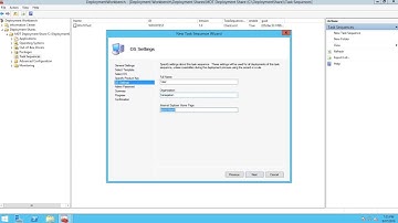 How to make a new task sequence MDT 2013