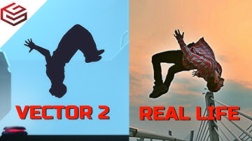 VECTOR 2 Parkour Tricks in Real Life
