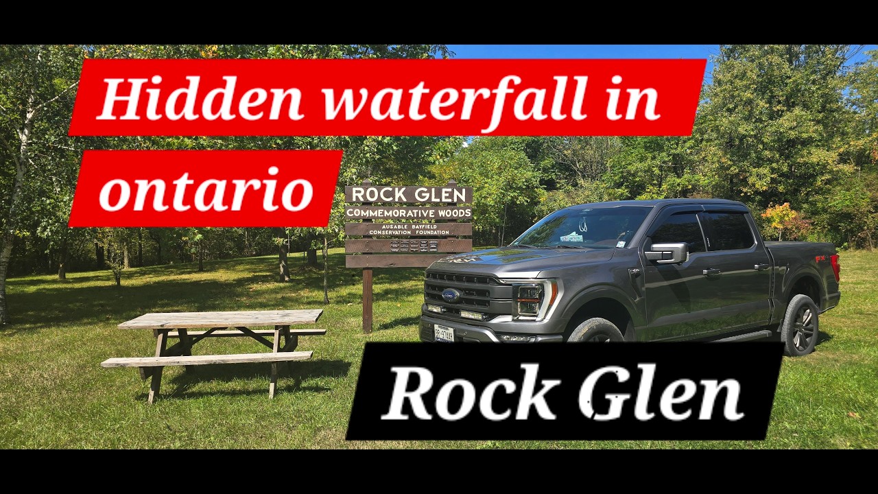 Hidden Waterfall in ontario. 🌊 Rock Glen | Overland Punjabi