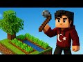 Dev Tarım Alanı! Hayatta Kalma Serimde Büyük Gelişme! 🌾 | Minecraft Survival