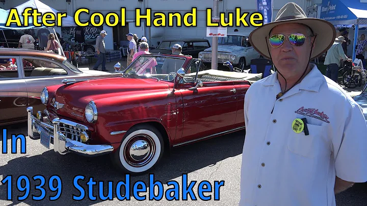 COOL HAND LUKE at Car Show -1939 Studebaker - Midwest Street Rod Association