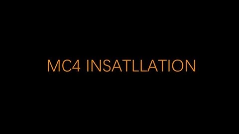 How to Install MC4 Connector from Slocable