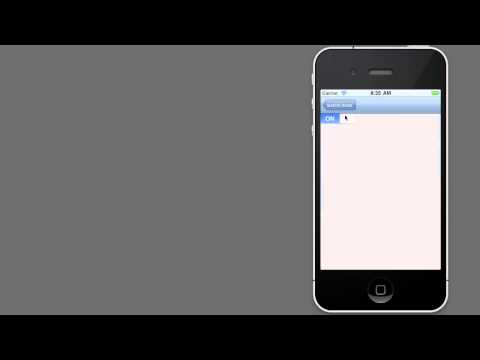 wxWidgets wxiOS test app