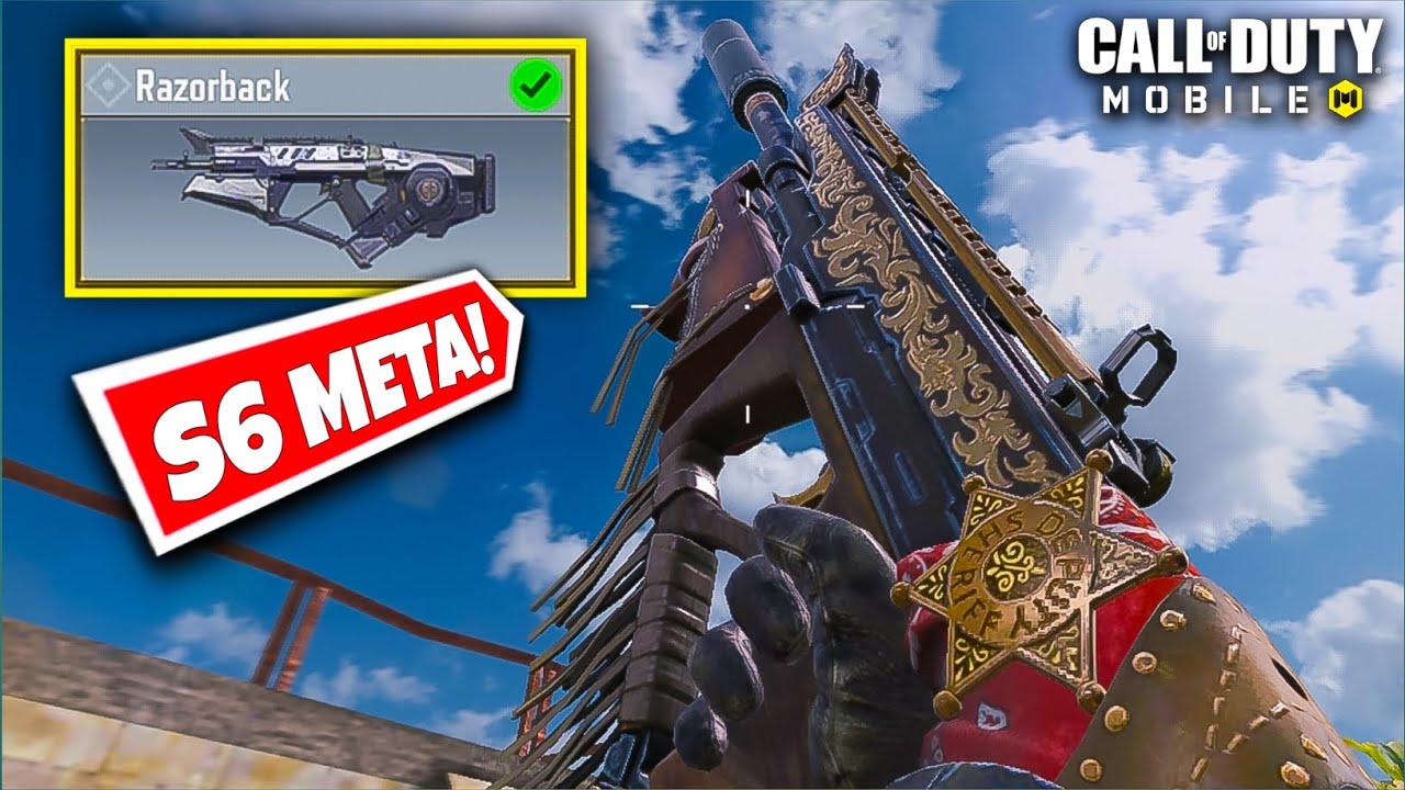 Best RAZORBACK Gunsmith/Loadout Class Setup | Fast ADS + No RECOIL High Accuracy! (S6) CODM